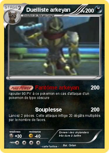 Pokemon Duelliste arkeyan