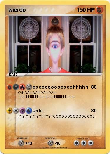 Pokemon wierdo