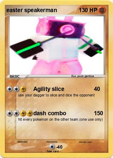 Pokemon easter speakerman