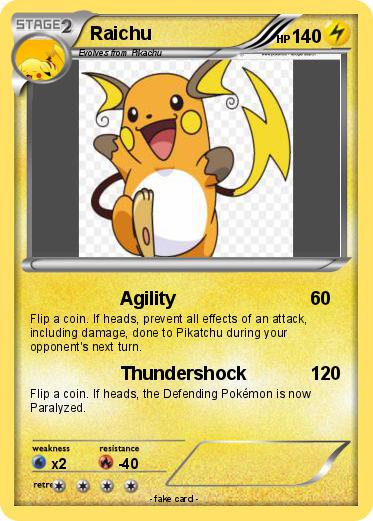 Pokemon Raichu
