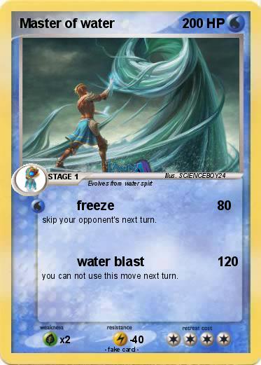 Pokemon Master of water