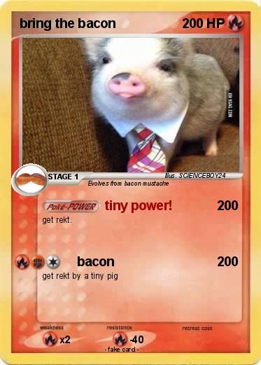 Pokemon bring the bacon