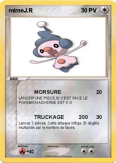 Pokemon mimeJ.R