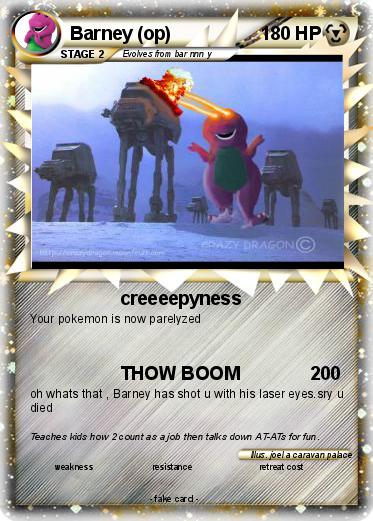 Pokemon Barney (op)