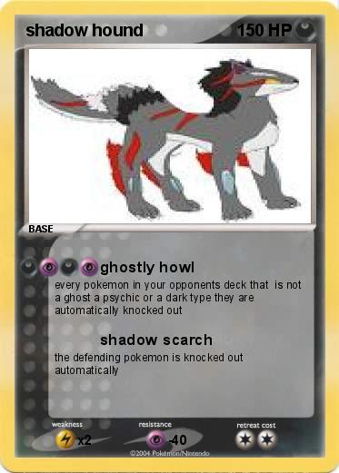 Pokemon shadow hound