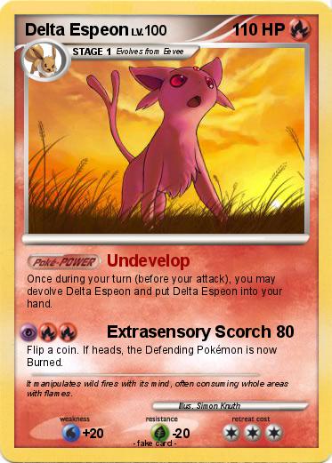 Pokemon Delta Espeon