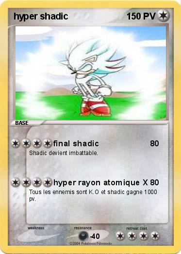Pokemon hyper shadic