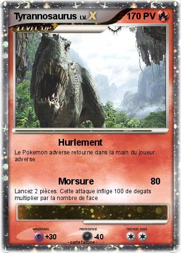 Pokemon Tyrannosaurus