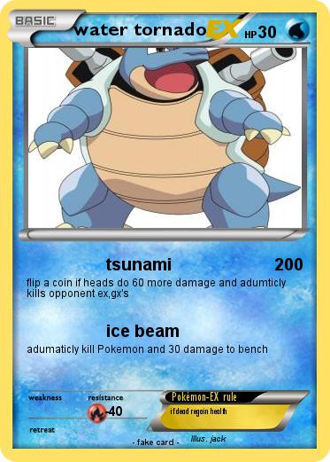 Pokemon water tornado
