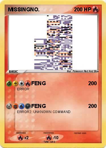 Pokemon MISSINGNO.
