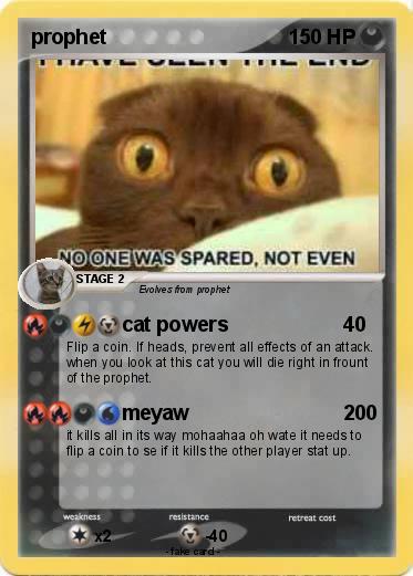 Pokemon prophet