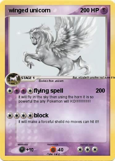 Pokemon winged unicorn