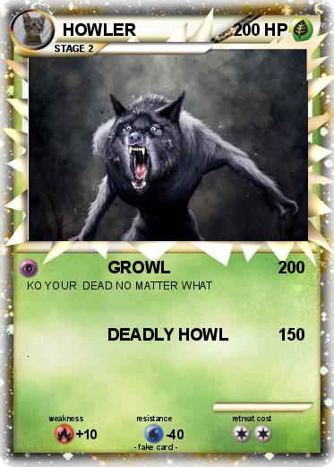 Pokemon HOWLER