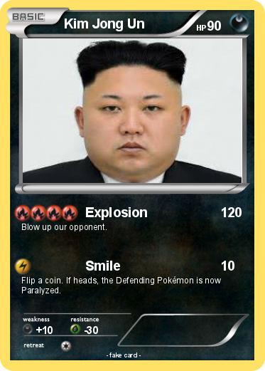 Pokemon Kim Jong Un