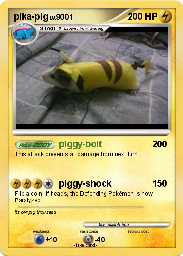 Pokemon pika-pig