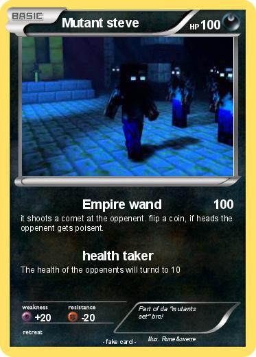 Pokemon Mutant steve