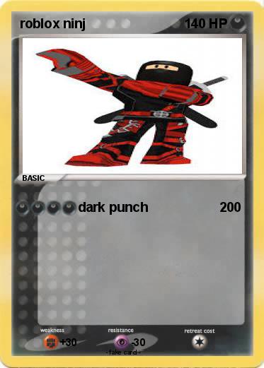 Pokemon roblox ninj