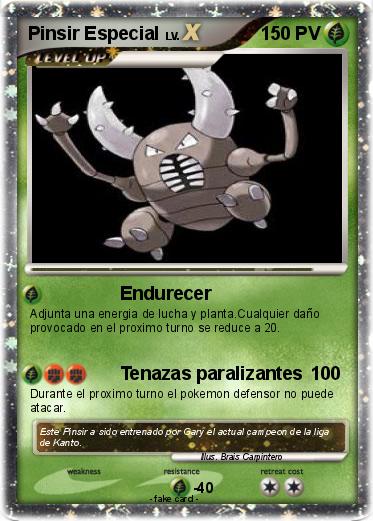 Pokemon Pinsir Especial