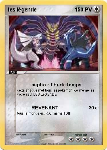 Pokemon les légende