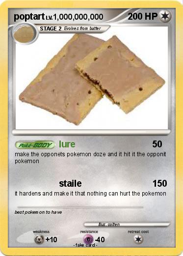Pokemon poptart