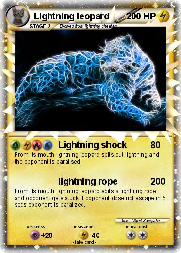Pokemon Lightning leopard