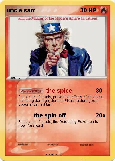 Pokemon uncle sam