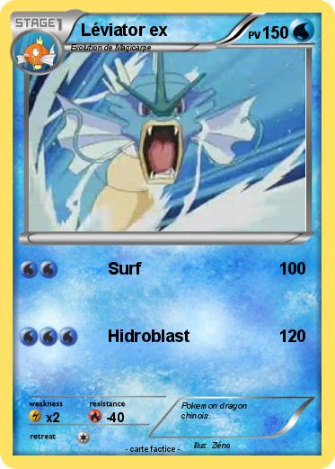 Pokemon Léviator ex