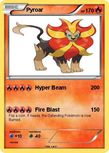 Pokemon Pyroar