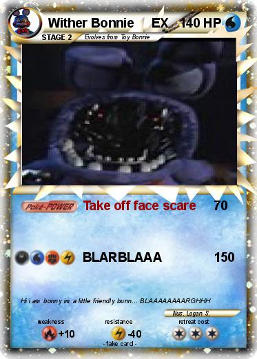 Pokemon Wither Bonnie     EX