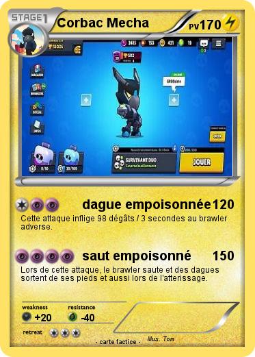 Pokemon Corbac Mecha