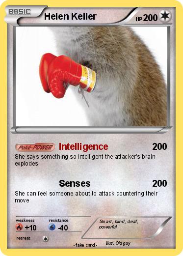 Pokemon Helen Keller
