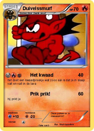 Pokemon Duivelssmurf