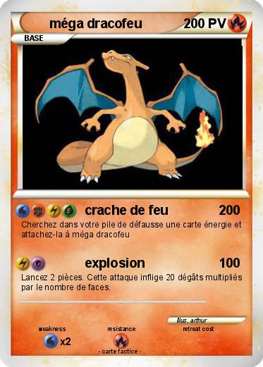 Pokemon méga dracofeu