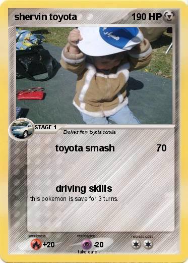 Pokemon shervin toyota