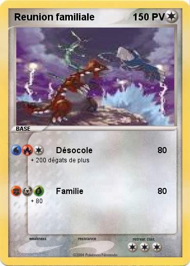 Pokemon Reunion familiale