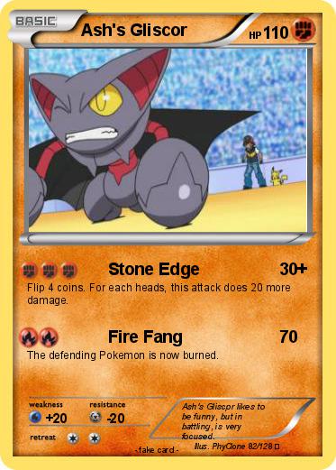 Pokemon Ash's Gliscor