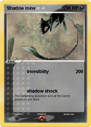 Pokemon Shadow mew