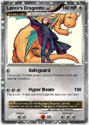 Pokemon Lance's Dragonite