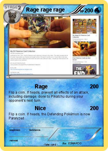 Pokemon Rage rage rage