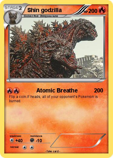 Pokemon Shin godzilla