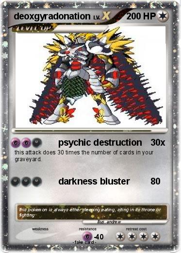 Pokemon deoxgyradonation