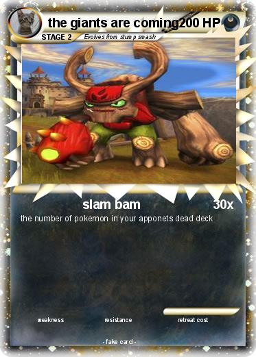 Pokemon the giants are coming