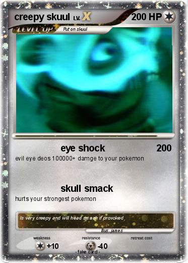 Pokemon creepy skuul