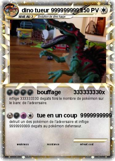 Pokemon dino tueur 9999999999