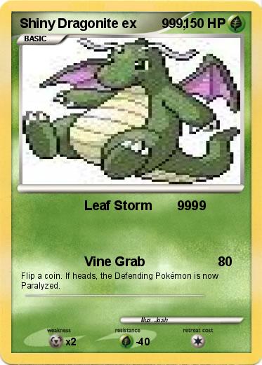 Pokemon Shiny Dragonite ex       999,