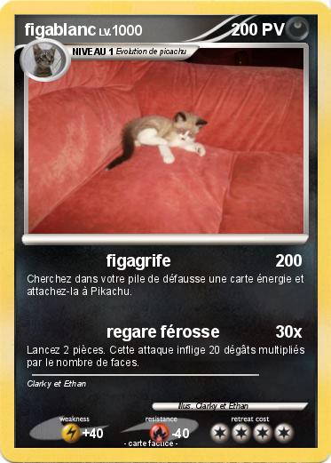Pokemon figablanc