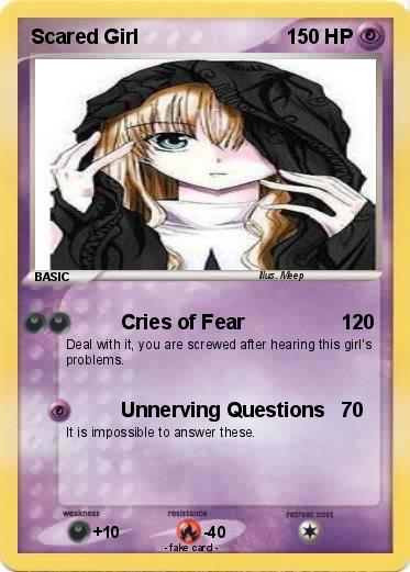 Pokemon Scared Girl