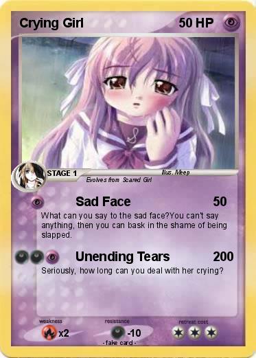 Pokemon Crying Girl