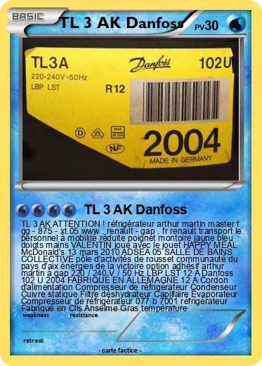 Pokemon TL 3 AK Danfoss