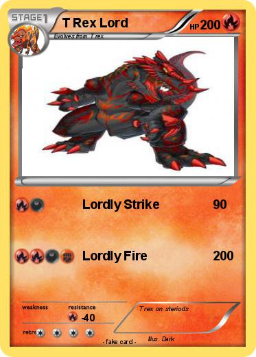 Pokemon T Rex Lord